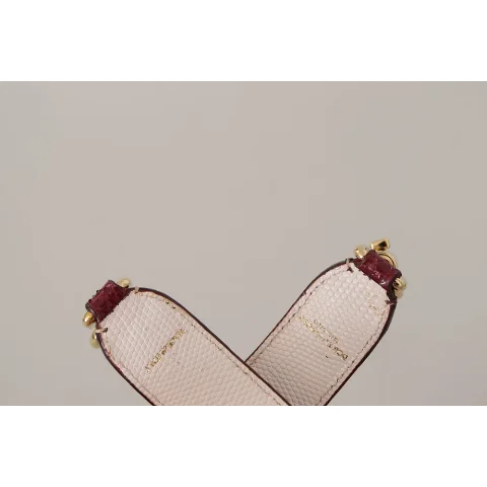 Dolce & Gabbana Pre-owned Leather home-office Multicolor Dames