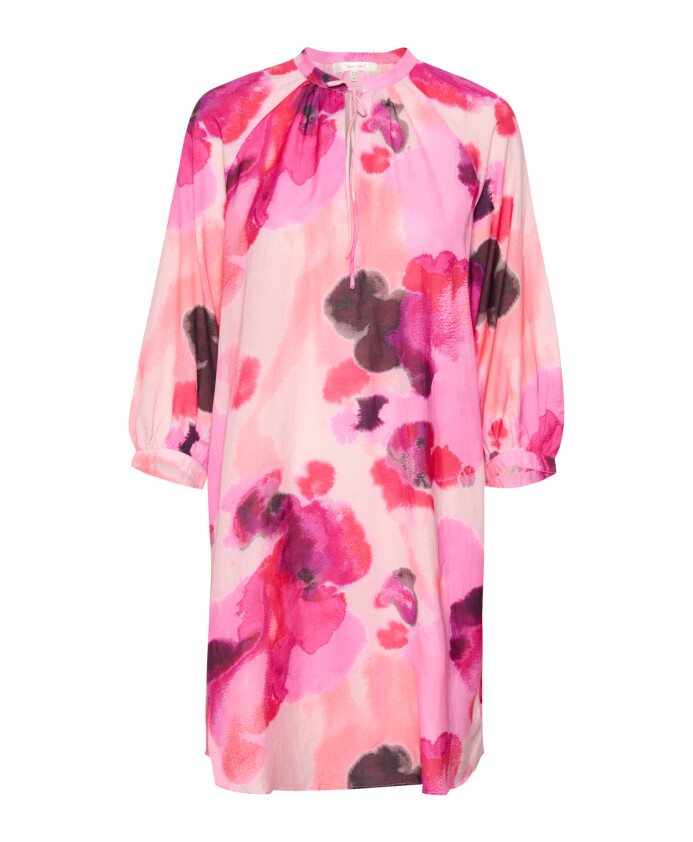 robe-tunique-rose-watercolor-drops
