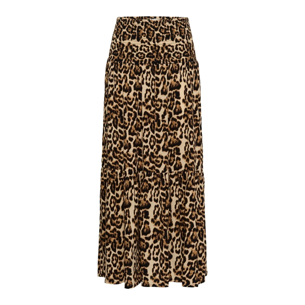 Kaffe Beige Damenrock Maxi Smock - Bild 2