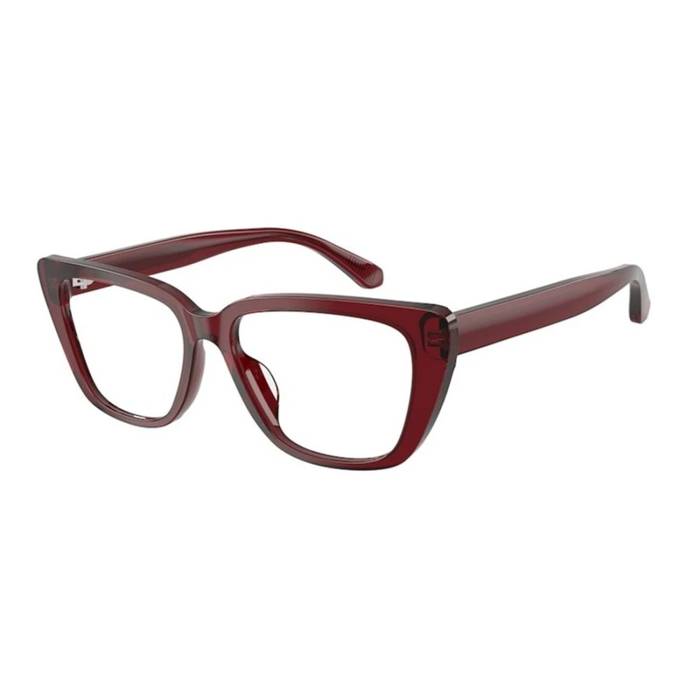 Emporio Armani Women's Red Glasses, 52 Mm, Ea3256u 6254 Glasses