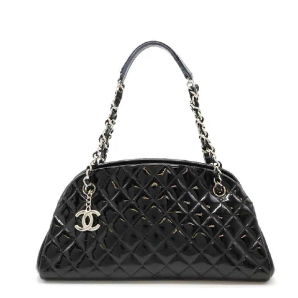 Chanel Vintage Pre-owned Fabric chanel-bags Black Dames
