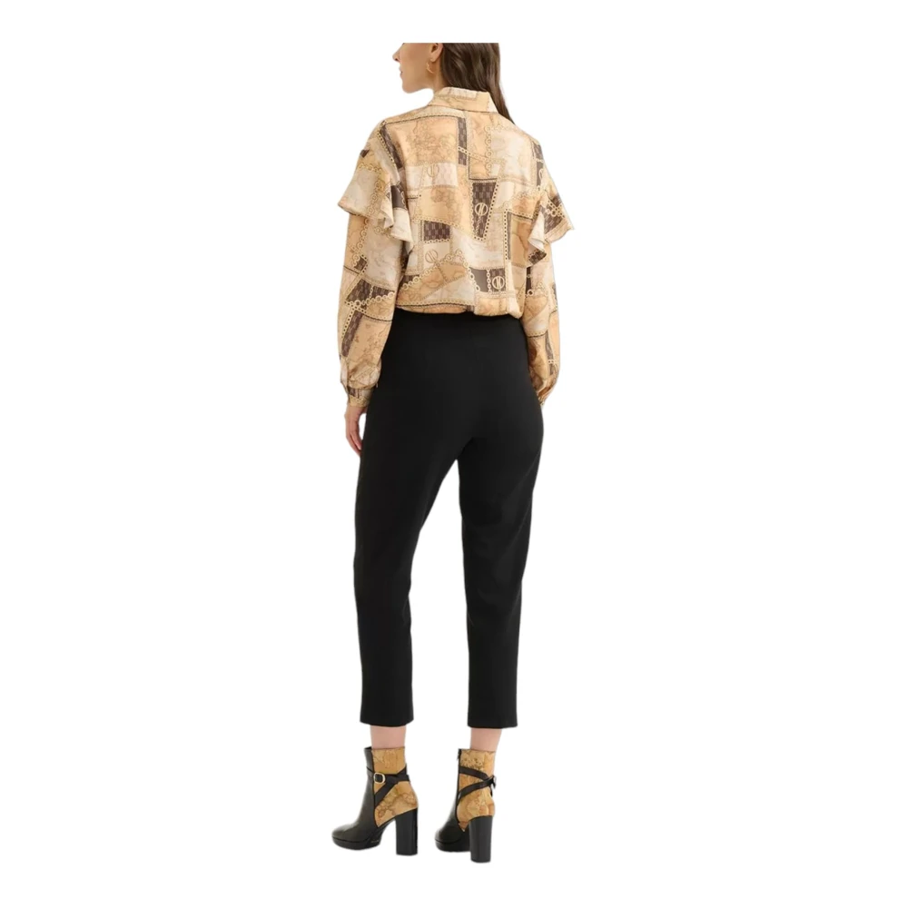 Alviero Martini 1a Classe Stijlvolle Herenbroeken Black Dames
