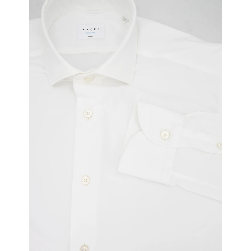 Xacus Elegante Formele Overhemd met Japanse Technologie Beige Heren
