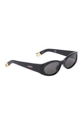 lunettes-de-soleil-ovales-noires-avec-embouts-dores