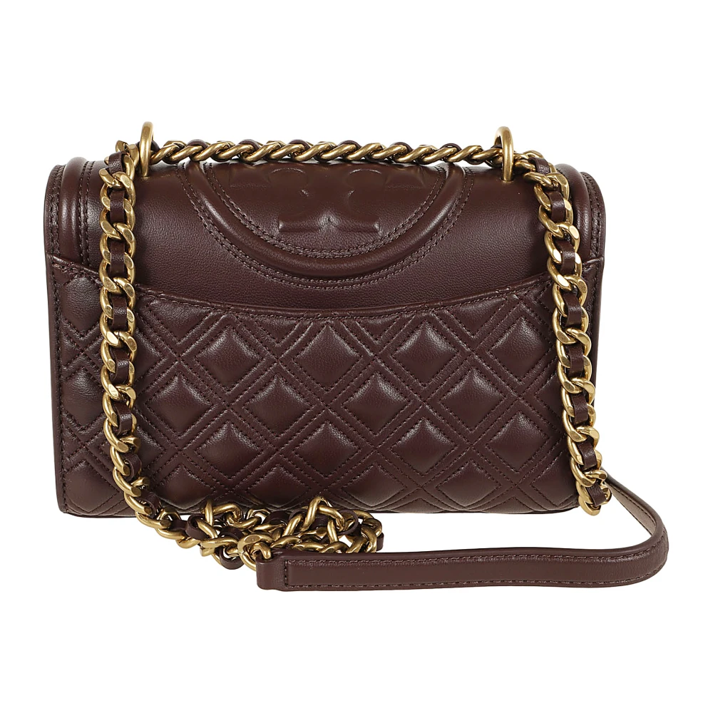 TORY BURCH Bruine Schoudertas Elegante Stijl Brown Dames