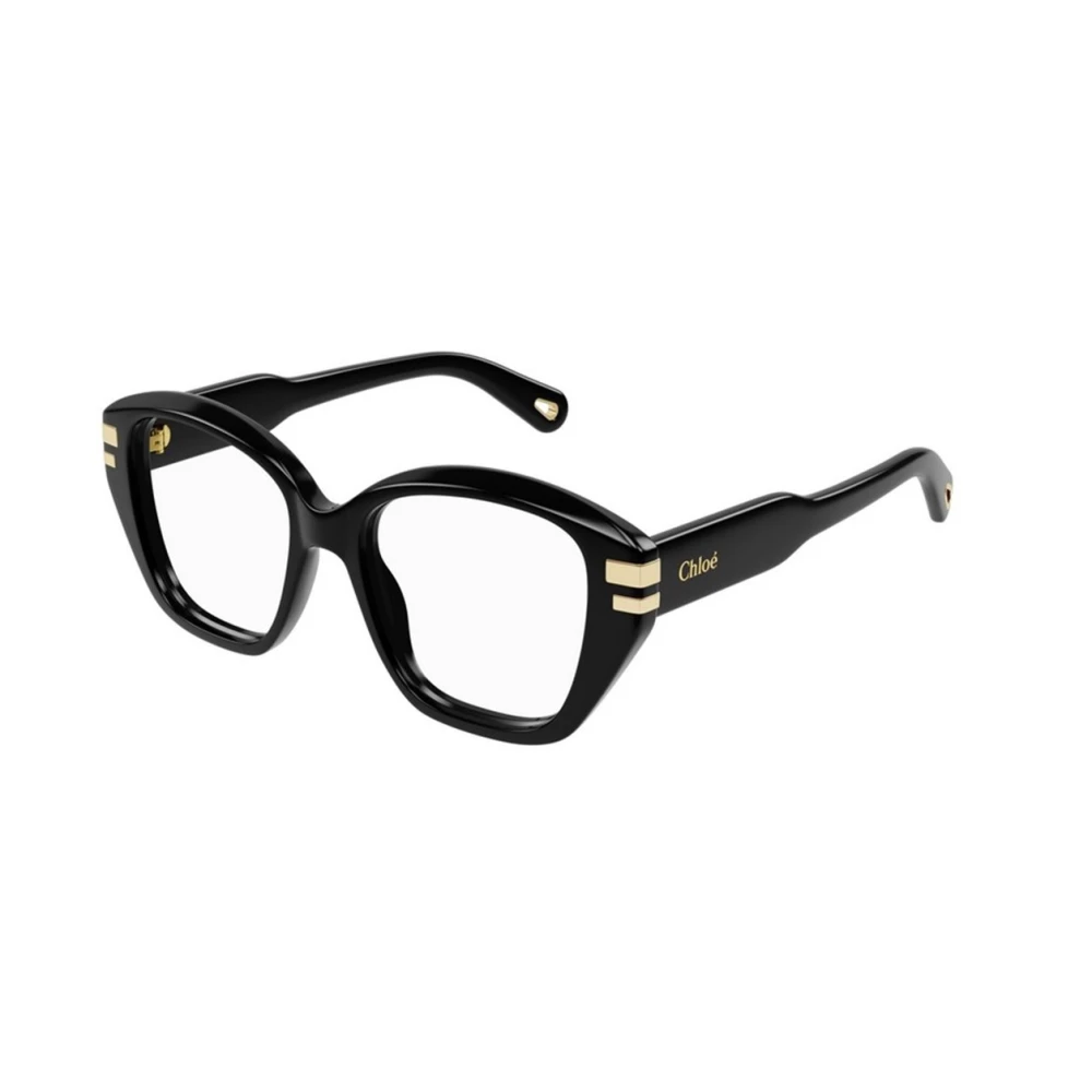 Chloé Women's Black Cat-Eye Optical Frame