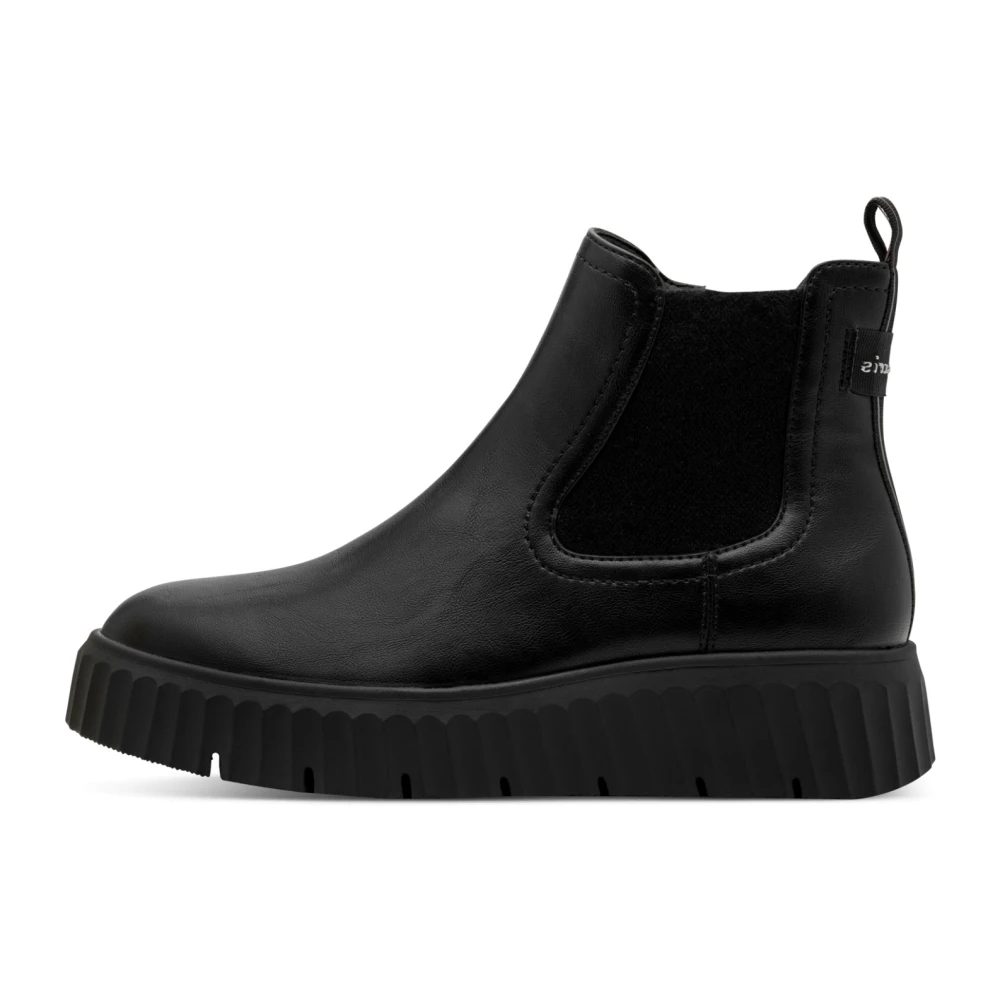 Tamaris Women's Black Chelsea Boots, 4 Uk, Ankle Boots