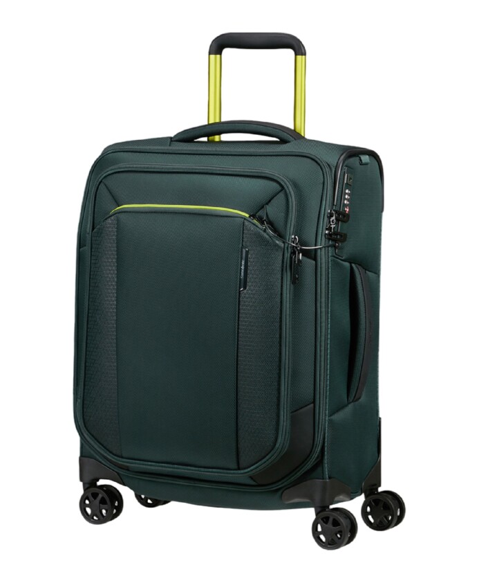 trolley-vert-avec-tissu-pet