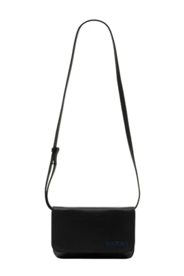 Mending Logo Calfskin Bag
