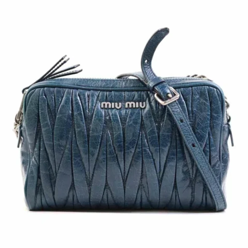 Pre-owned > Pre-owned Bags > Pre-owned Cross Body Bags - - Miu Miu Pre-owned - Modalova