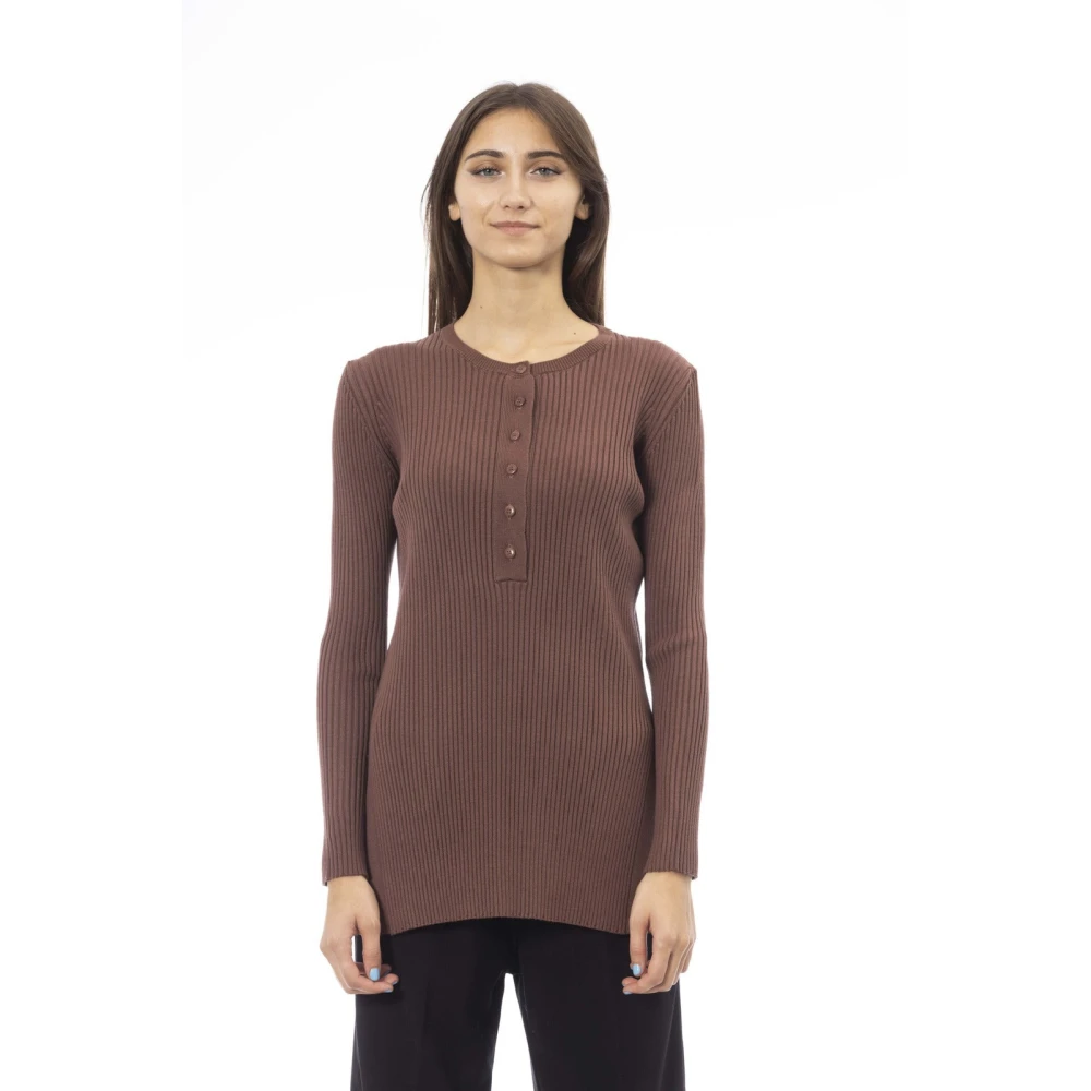Knitwear > Round-neck Knitwear - - Alpha Studio - Modalova