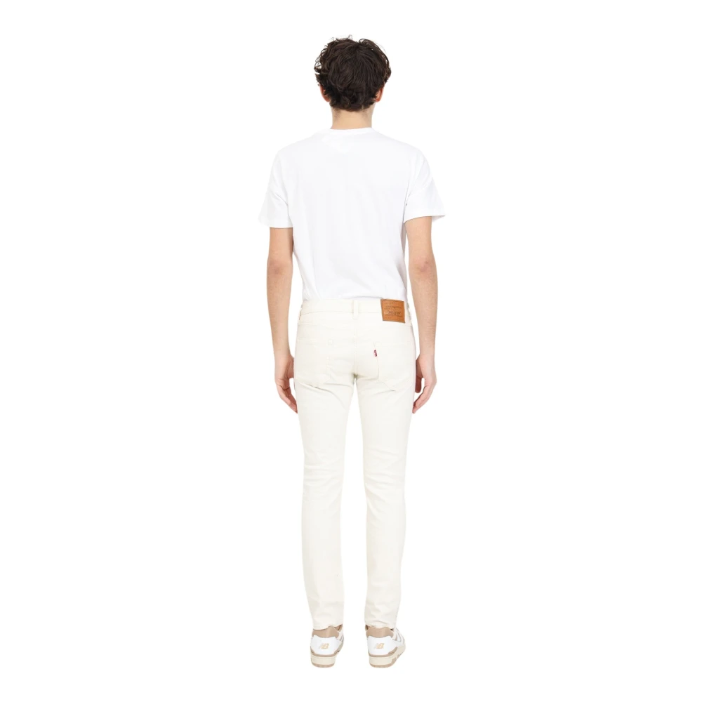Levi's Witte 511Tm Slim Jeans voor heren White Heren