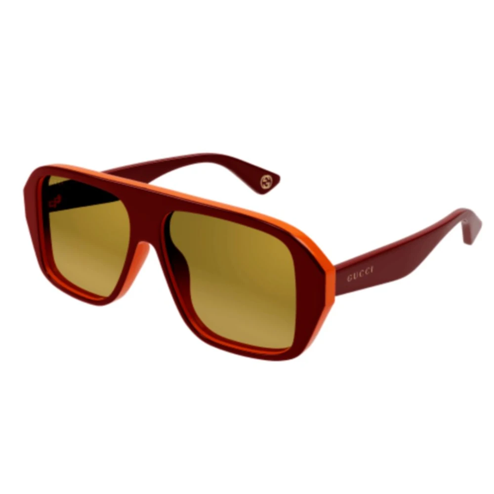 Gucci Unisex Red Sunglasses - Sunglasses - 57 Mm - Accessories