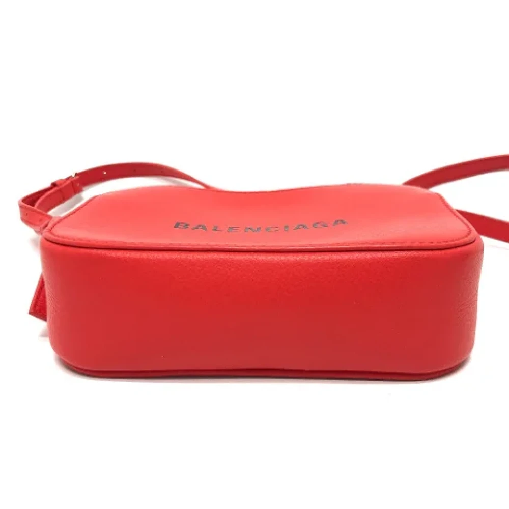 Balenciaga Vintage Pre-owned Leather balenciaga-bags Red Dames