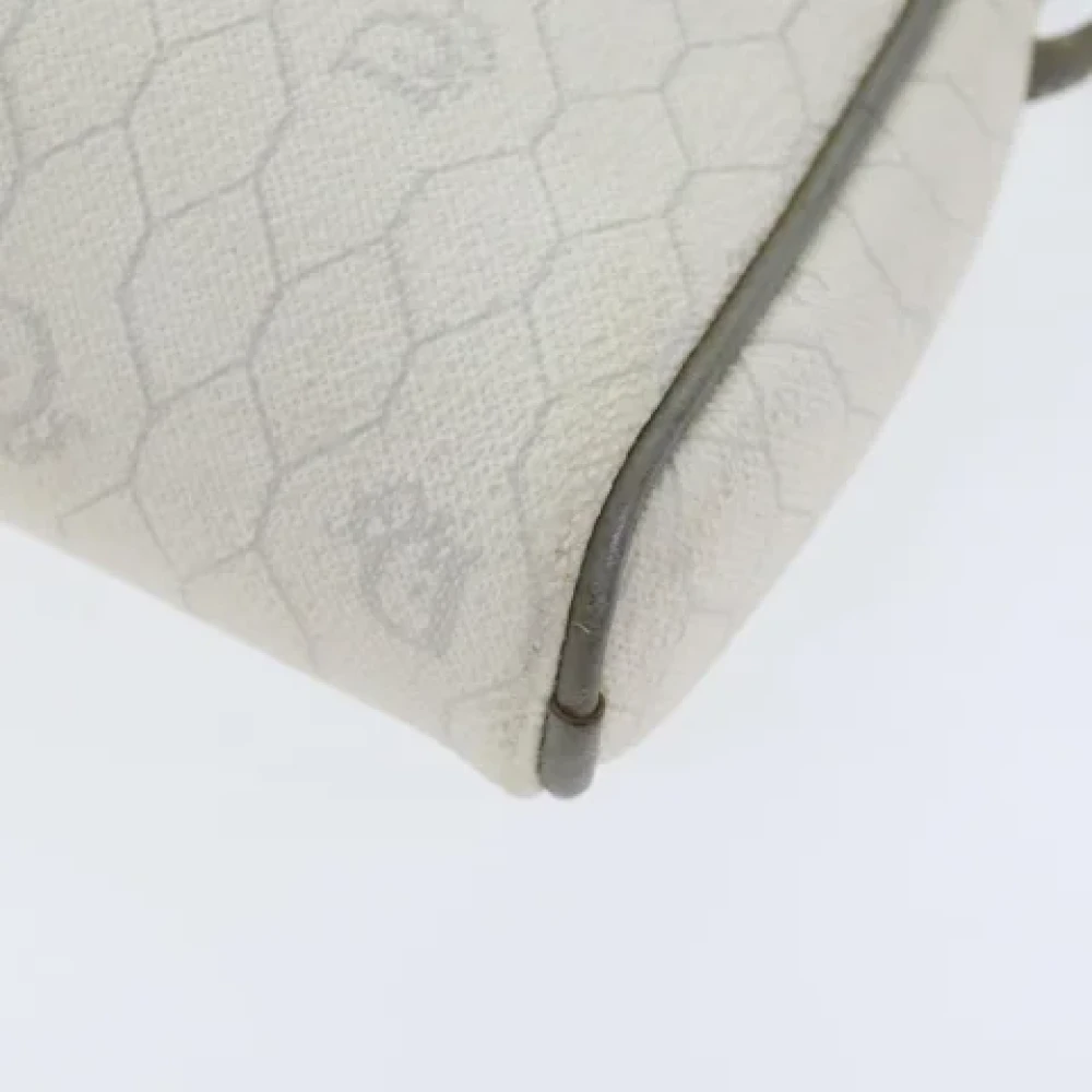 Dior Vintage Pre-owned Canvas dior-bags White Dames