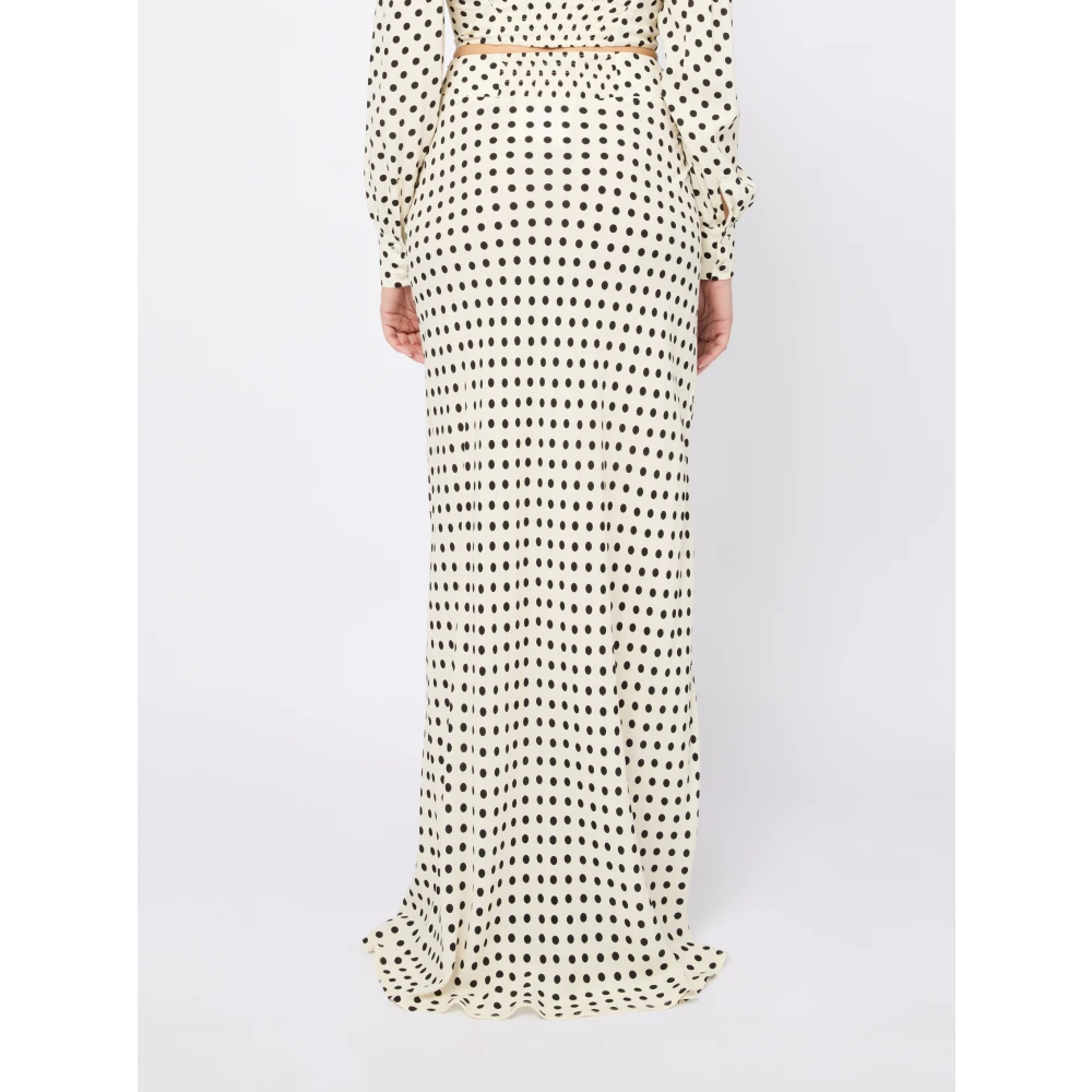 Mar De Margaritas Beige Bloemenrok Beige Dames