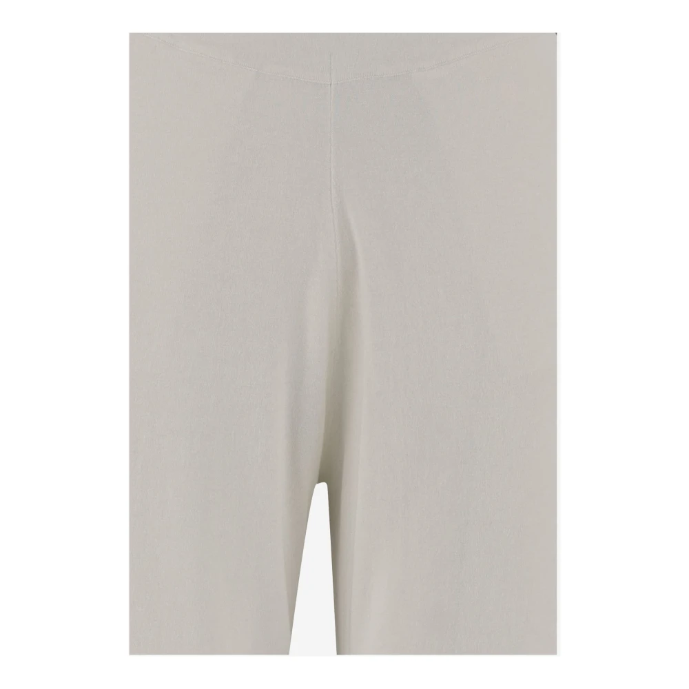allude Witte Broek met Model Draagt White Dames
