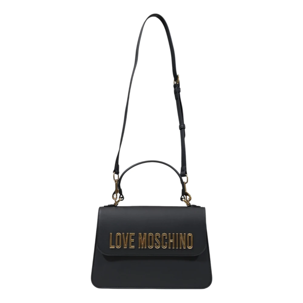 Love Moschino Lente Zomer Middelgrote Dames Tas Black Dames