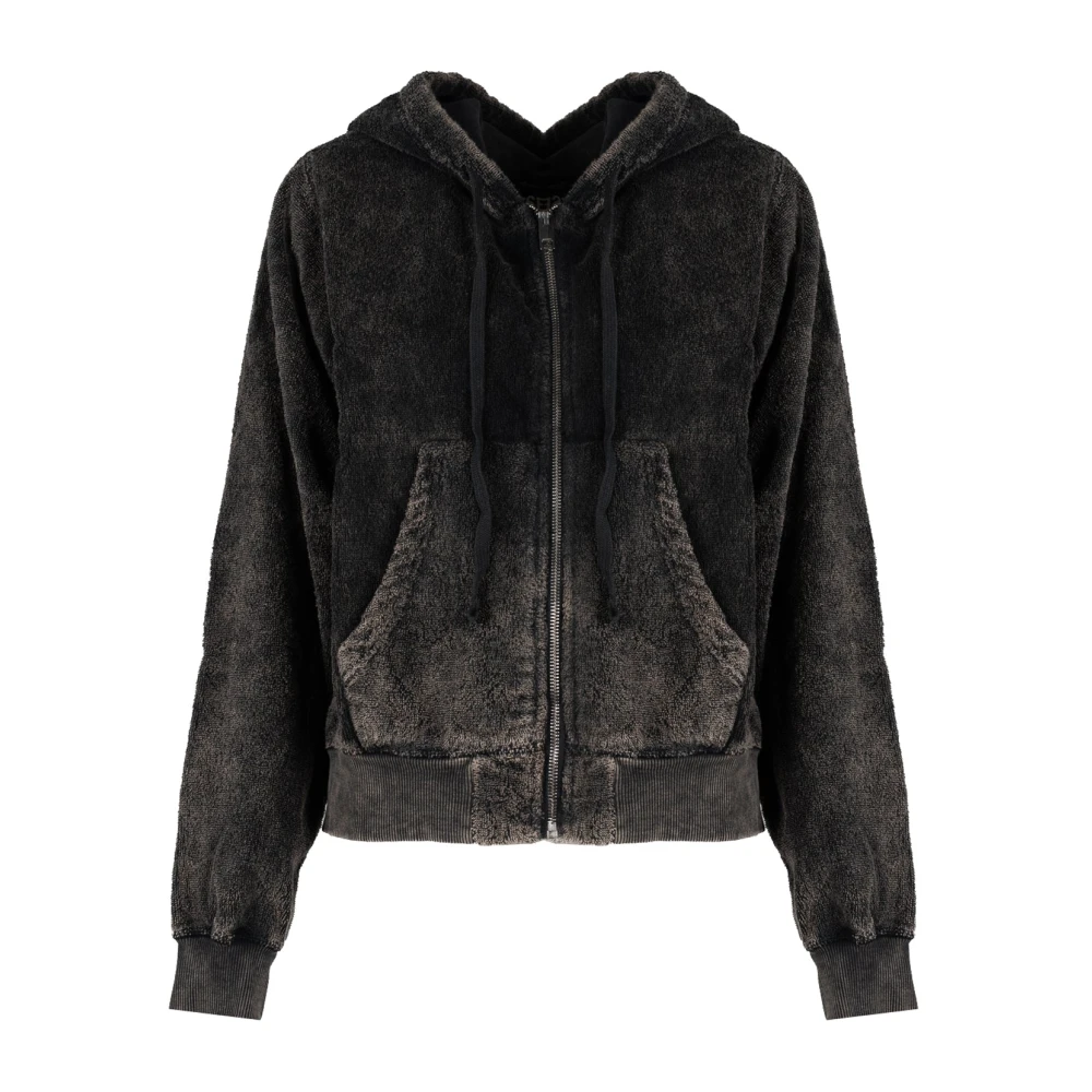 Diesel Donna Grigio Felpe, S, New,