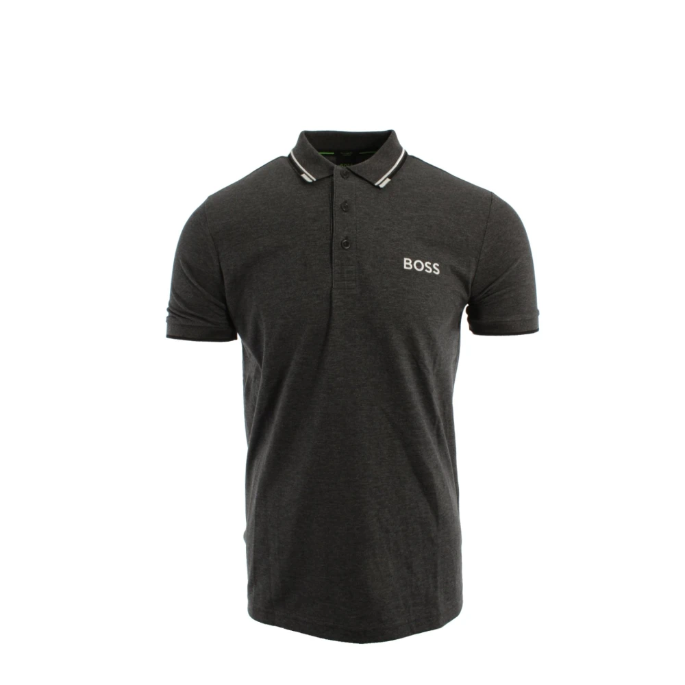 Hugo Men's Gray Polo Shirts, S, Paddy Pro Polo