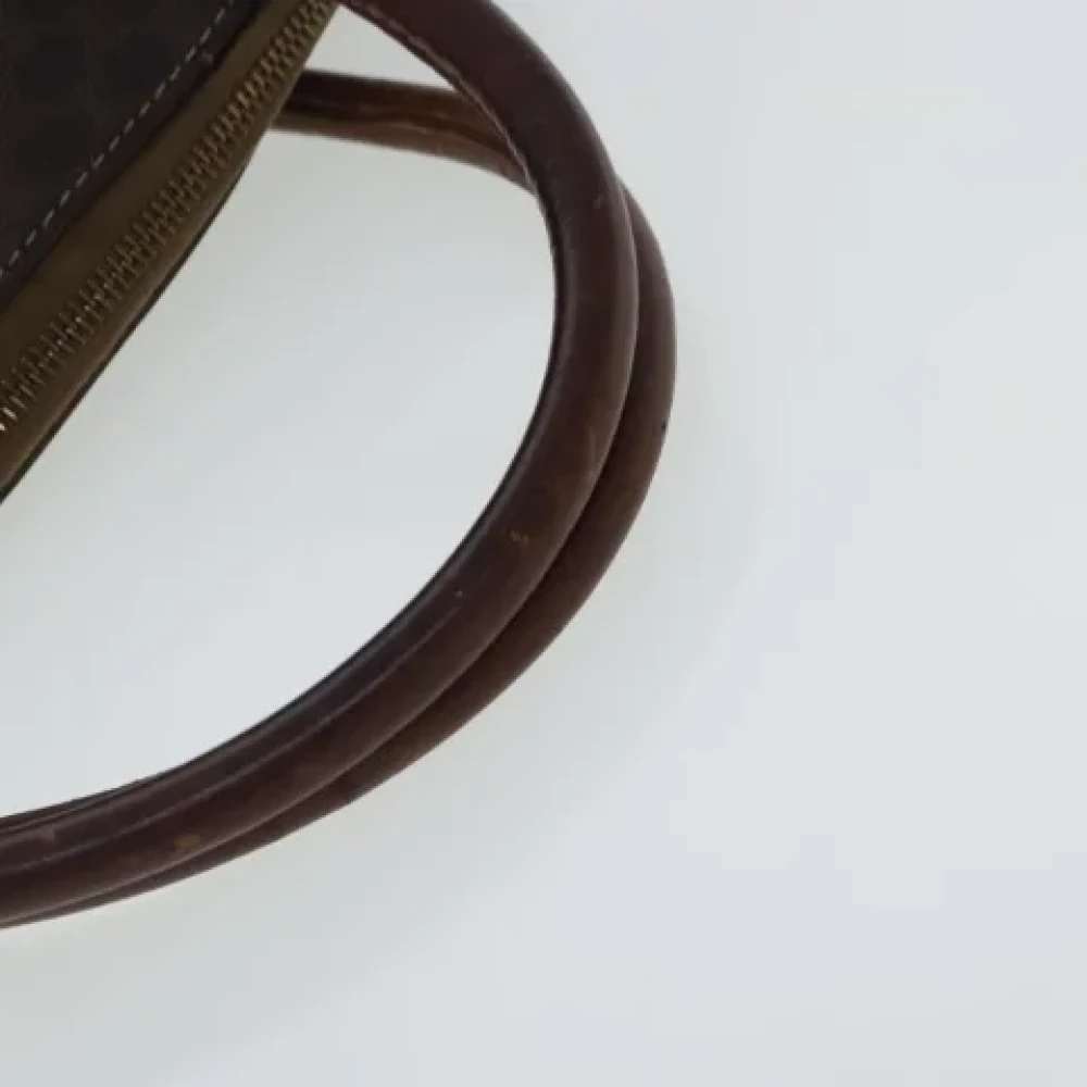 Celine Vintage Pre-owned Leather handbags Brown Dames
