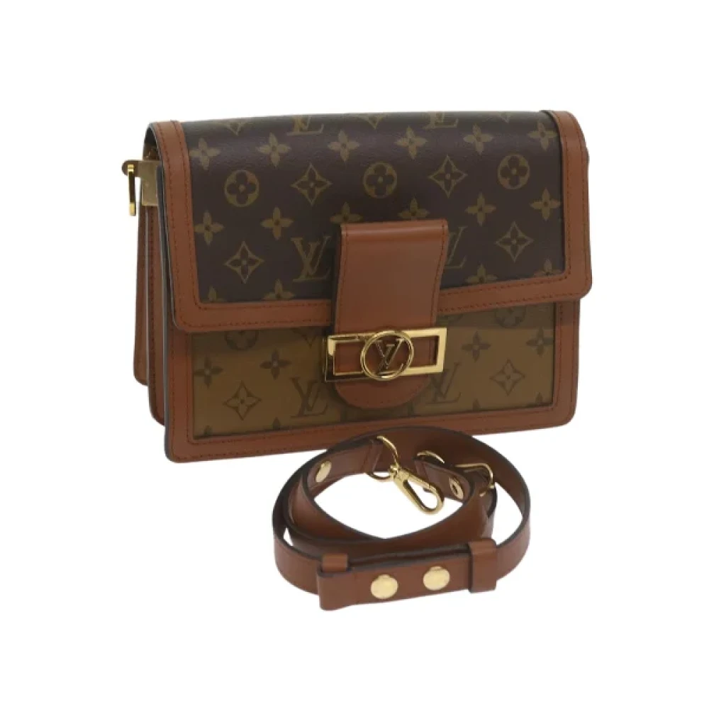 Louis Vuitton Vintage Pre-owned Canvas louis-vuitton-bags Brown Dames