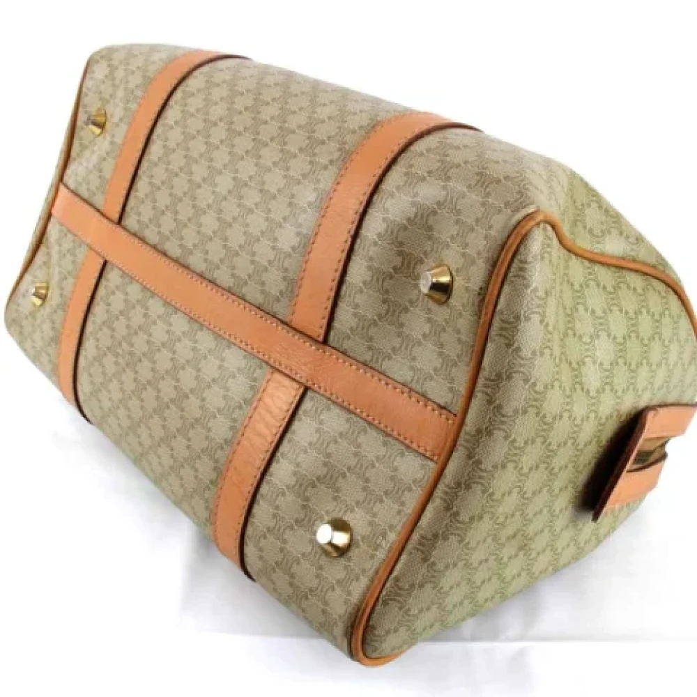 Celine Vintage Pre-owned Fabric celine-bags Beige Dames