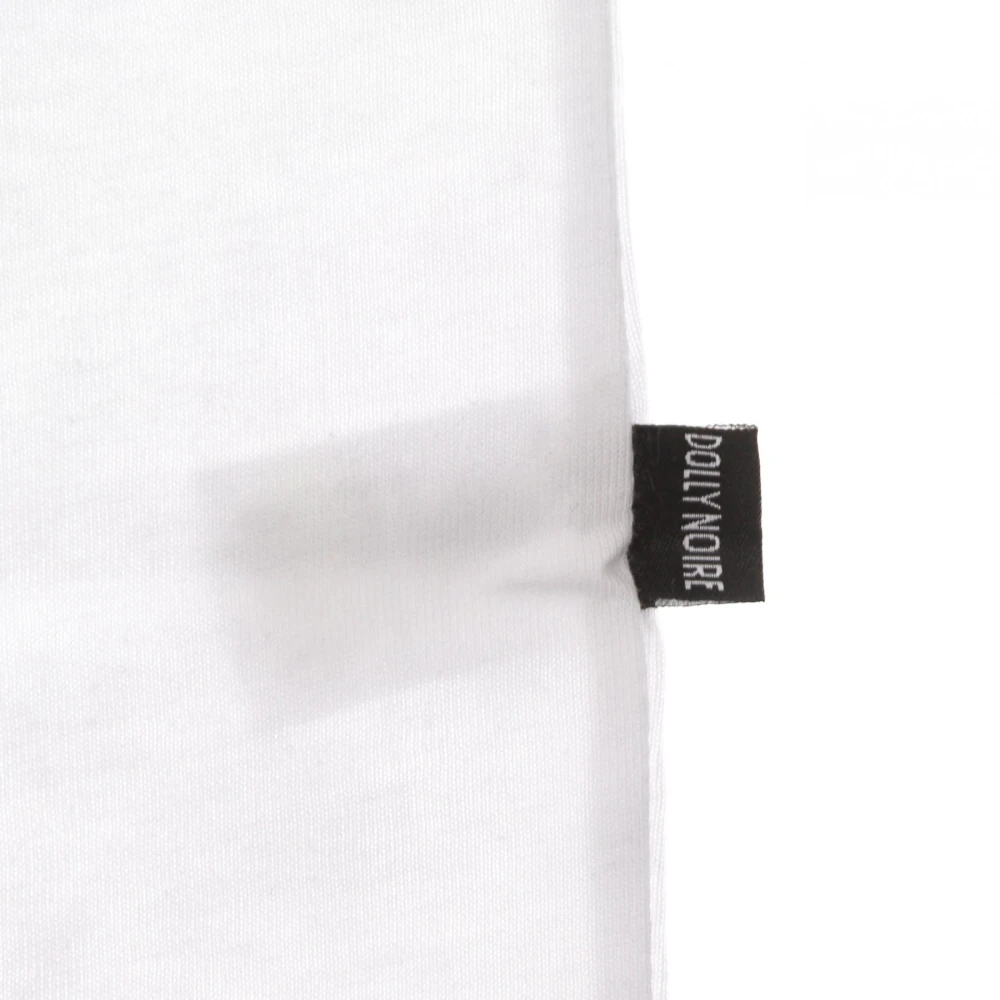Dolly Noire Logo Tee Wit Streetwear White Heren