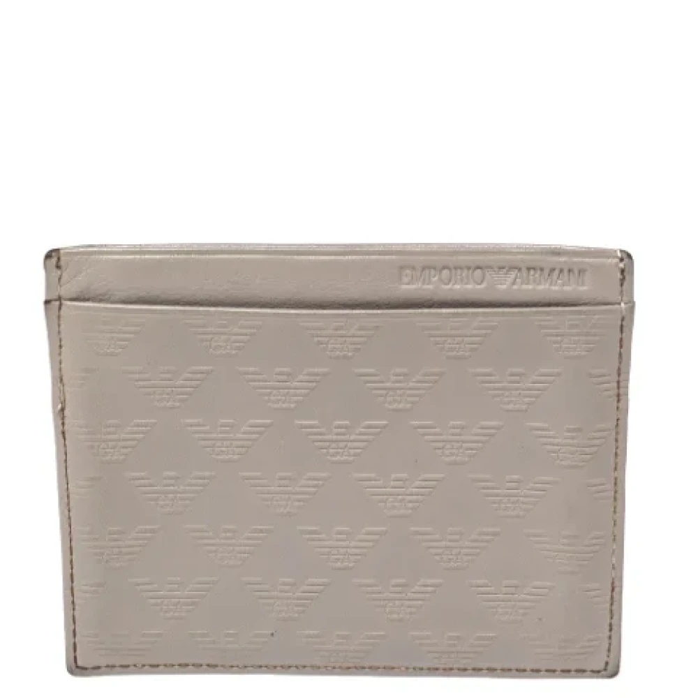 Pre-owned > Pre-owned Accessories > Pre-owned Wallets - - Armani Pre-owned - Modalova