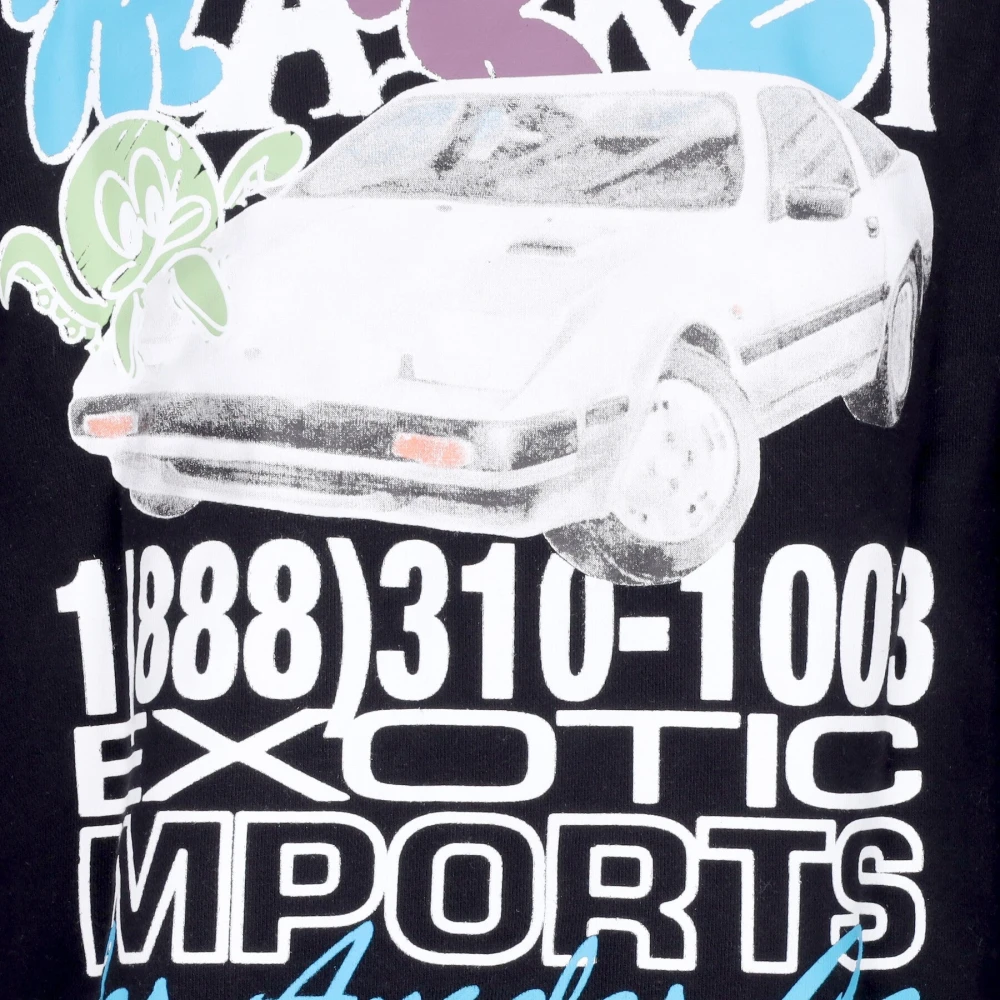 Market Exotische Auto Zwarte Hoodie Black Heren