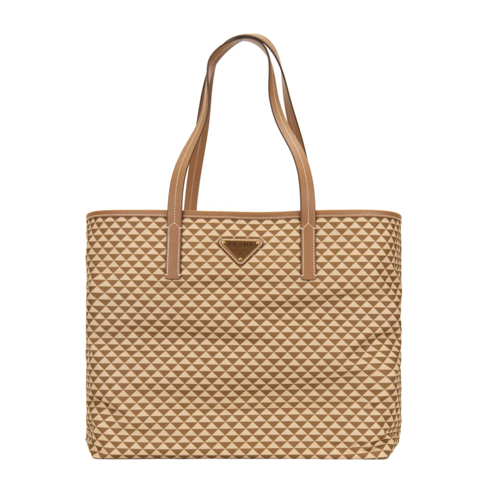 Prada Women's Beige Tote Bag