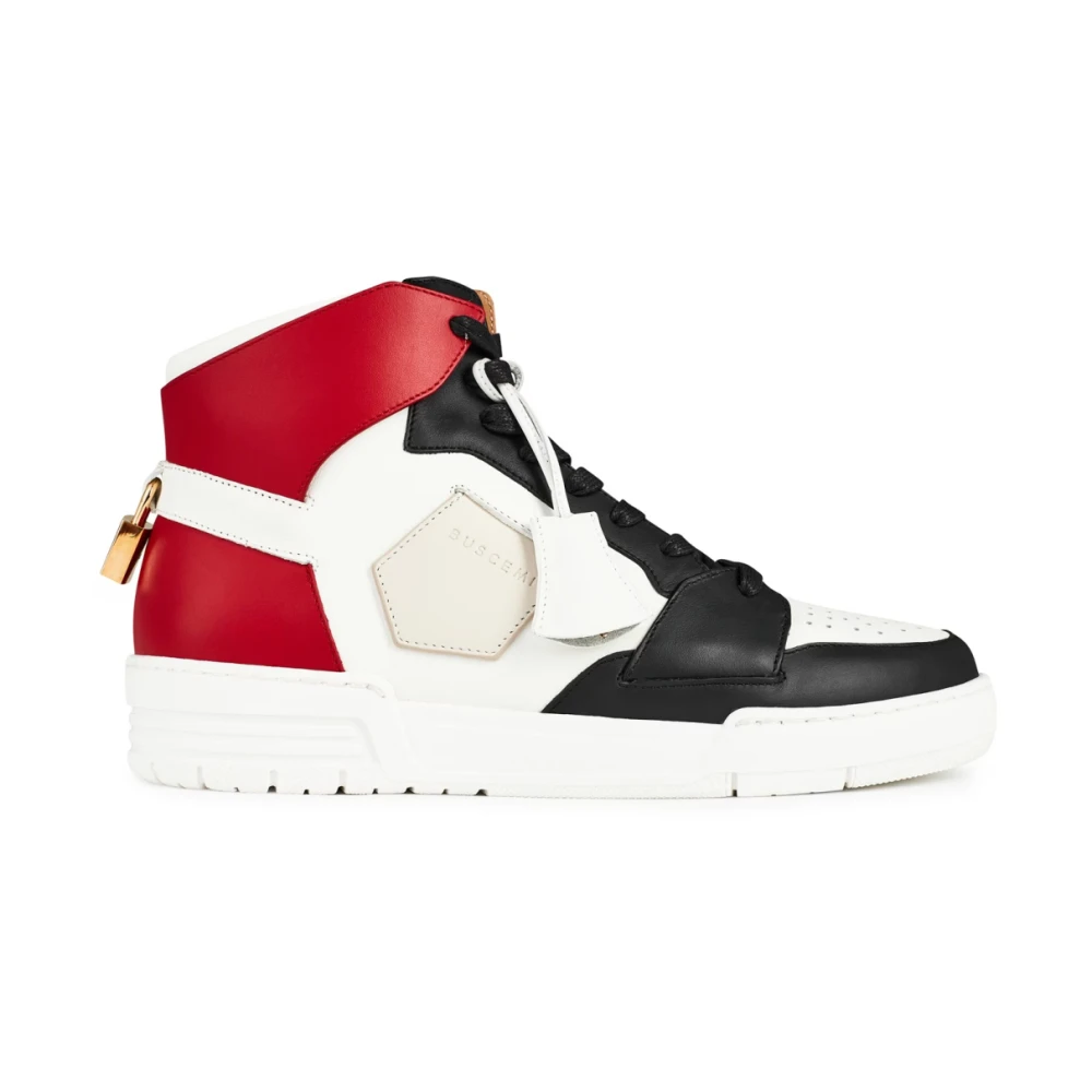 Buscemi Hoge hangslot sneakers / Heren Schoenen Veelkleurig Multicolor