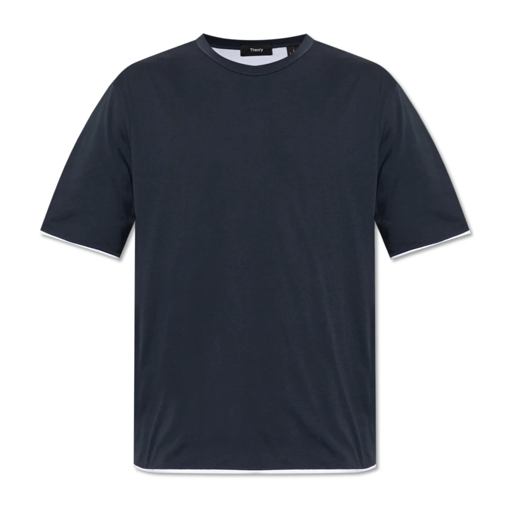 Theory - Tops > T-Shirts - Blue - Theory - Modalova