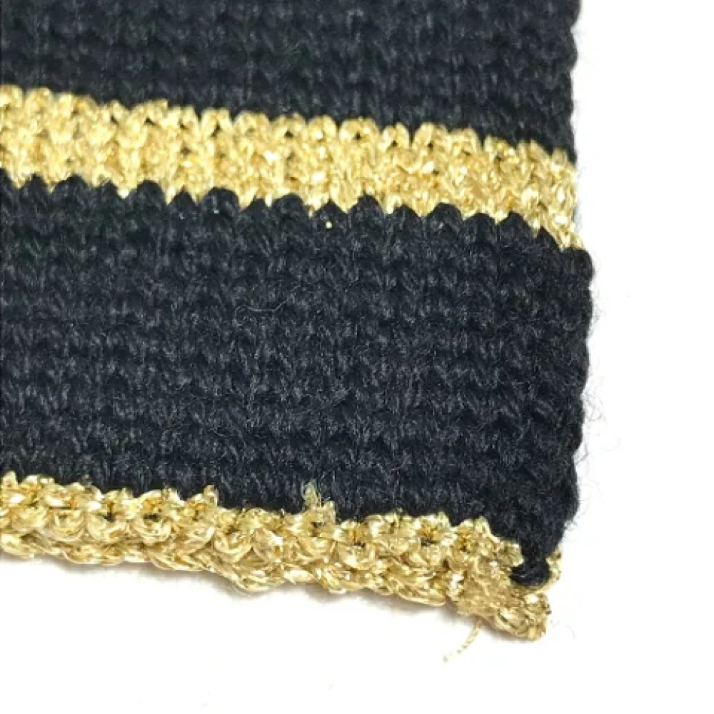 Louis Vuitton Vintage Pre-owned Wool scarves Brown Dames