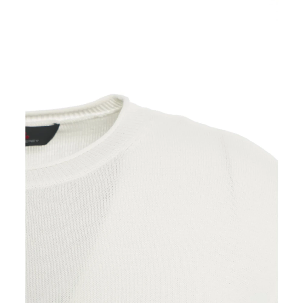 Peuterey Witte Gebreide Trui Stijlvol Comfortabel White Heren