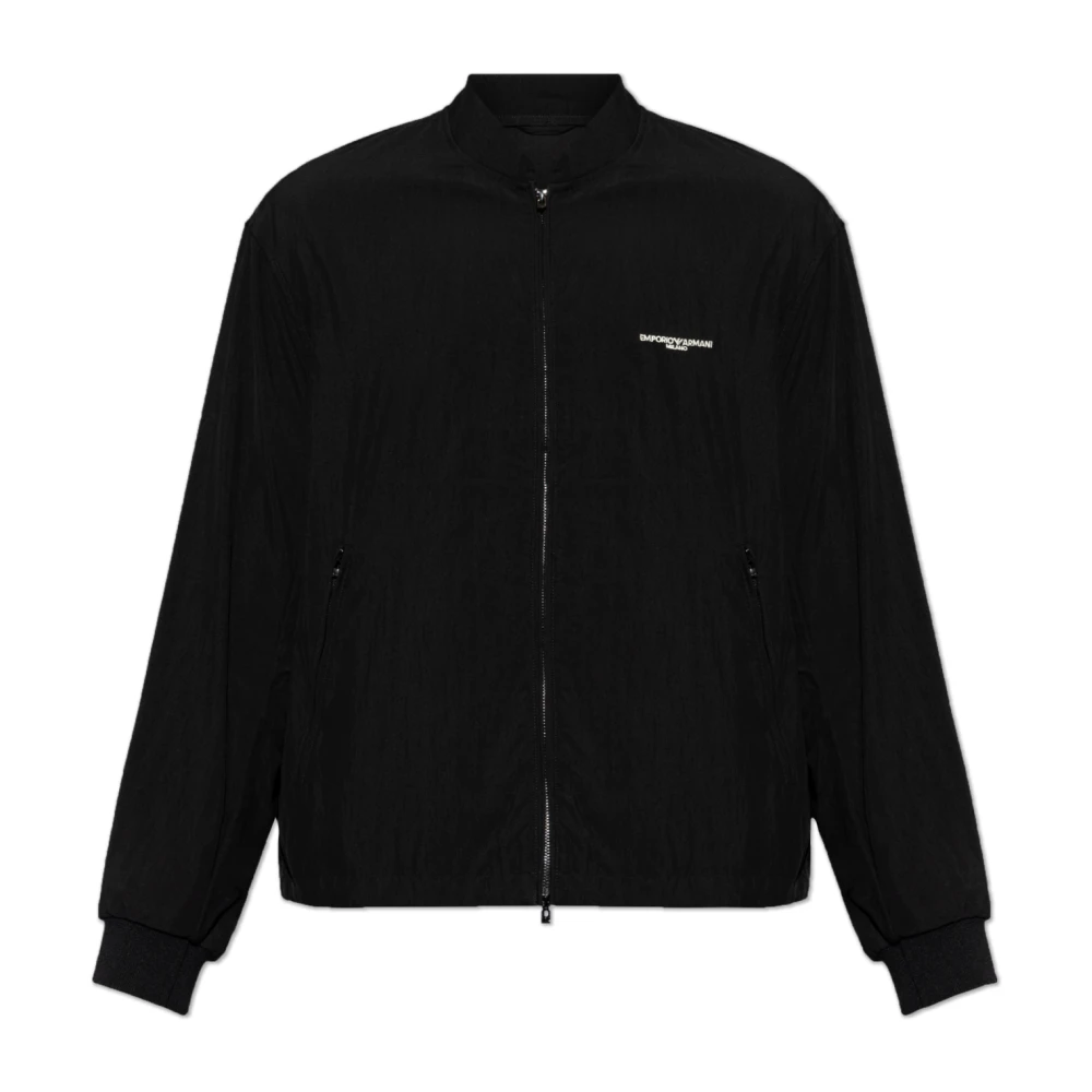 Emporio Armani Hombre Negro Chaquetas, Talla: Xl