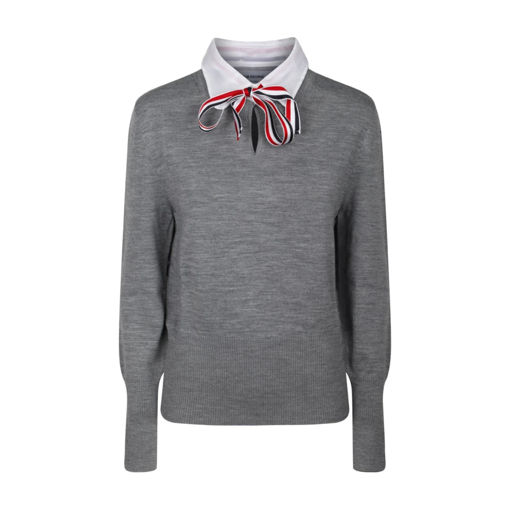 Knitwear > Round-neck Knitwear - - Thom Browne - Modalova