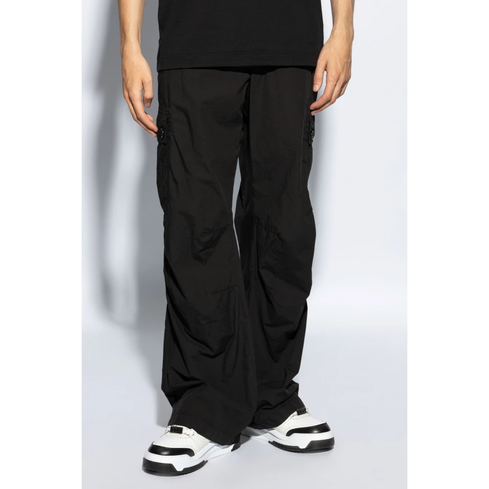 Dolce & Gabbana Broek met zakken Black Heren