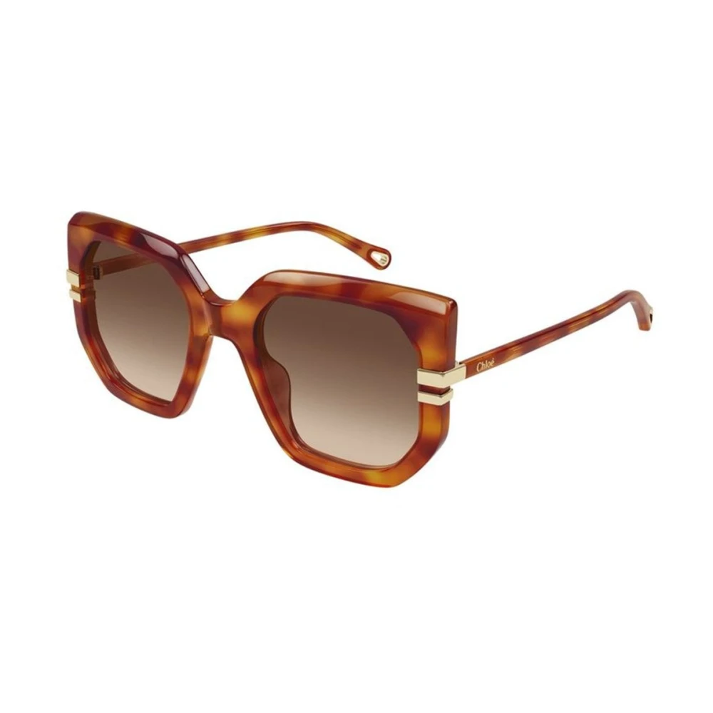Chloé Women's Brown Acetate Sunglasses