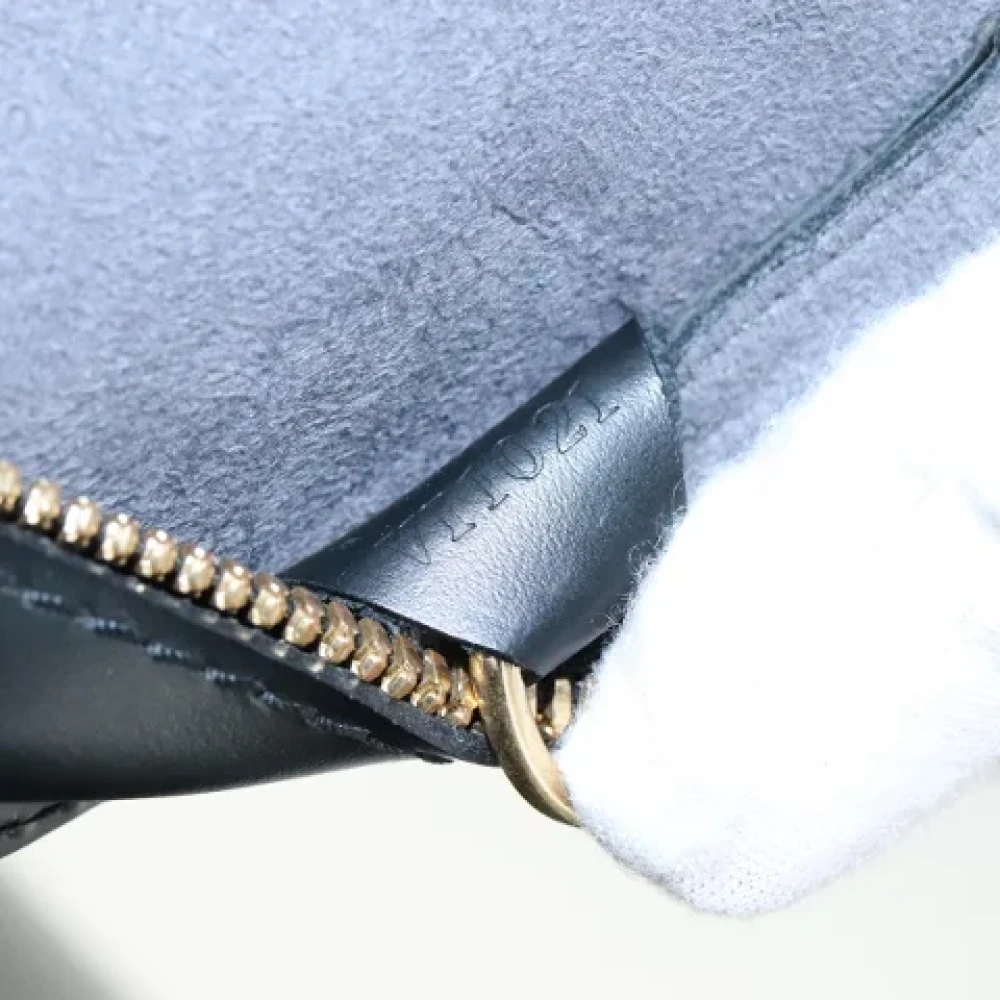Louis Vuitton Vintage Pre-owned Leather backpacks Black Dames