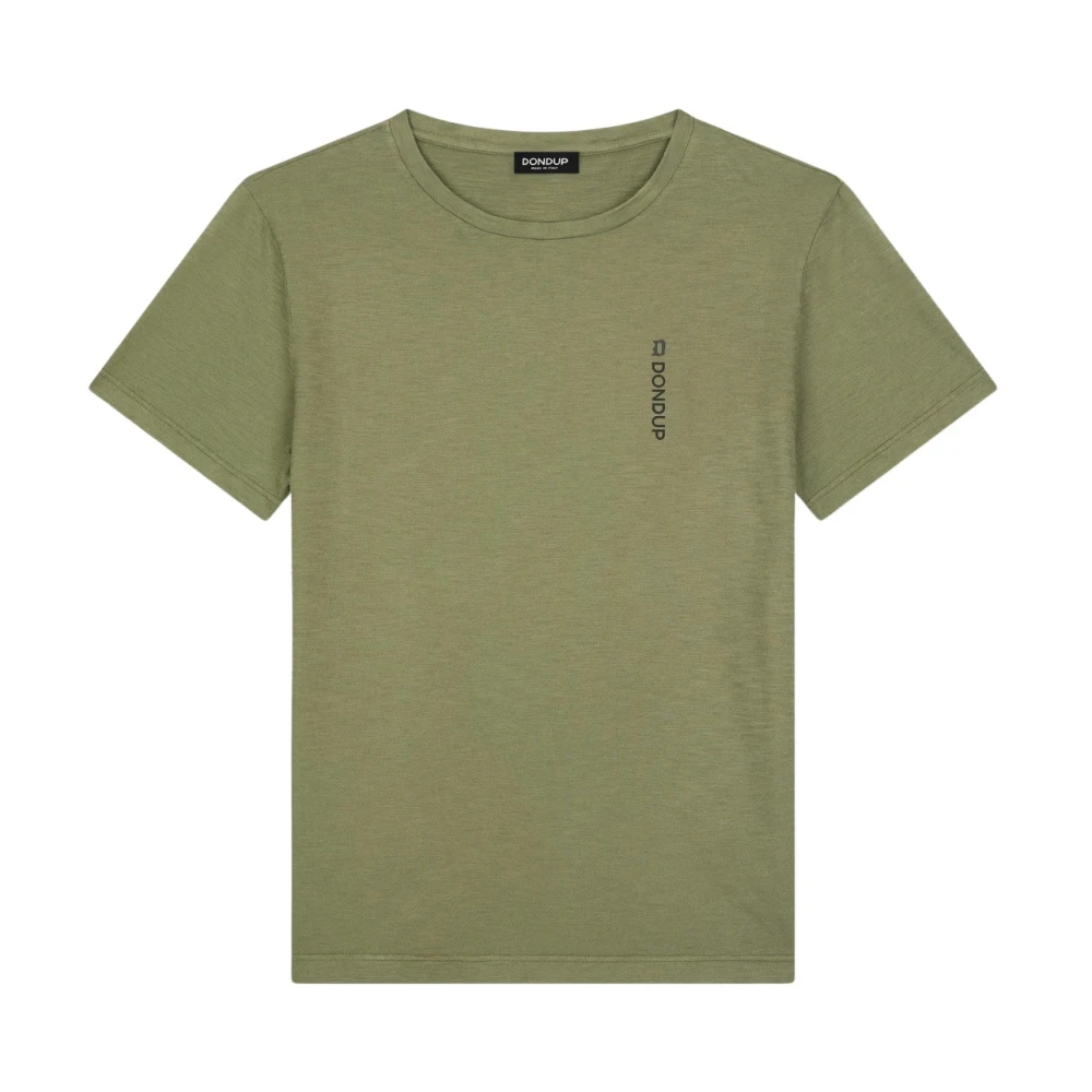 Dondup - Tops > T-Shirts - Green - Dondup - Modalova