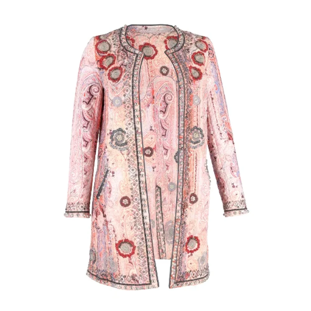 Isabel Marant Pre-owned Cotton outerwear Pink Dames