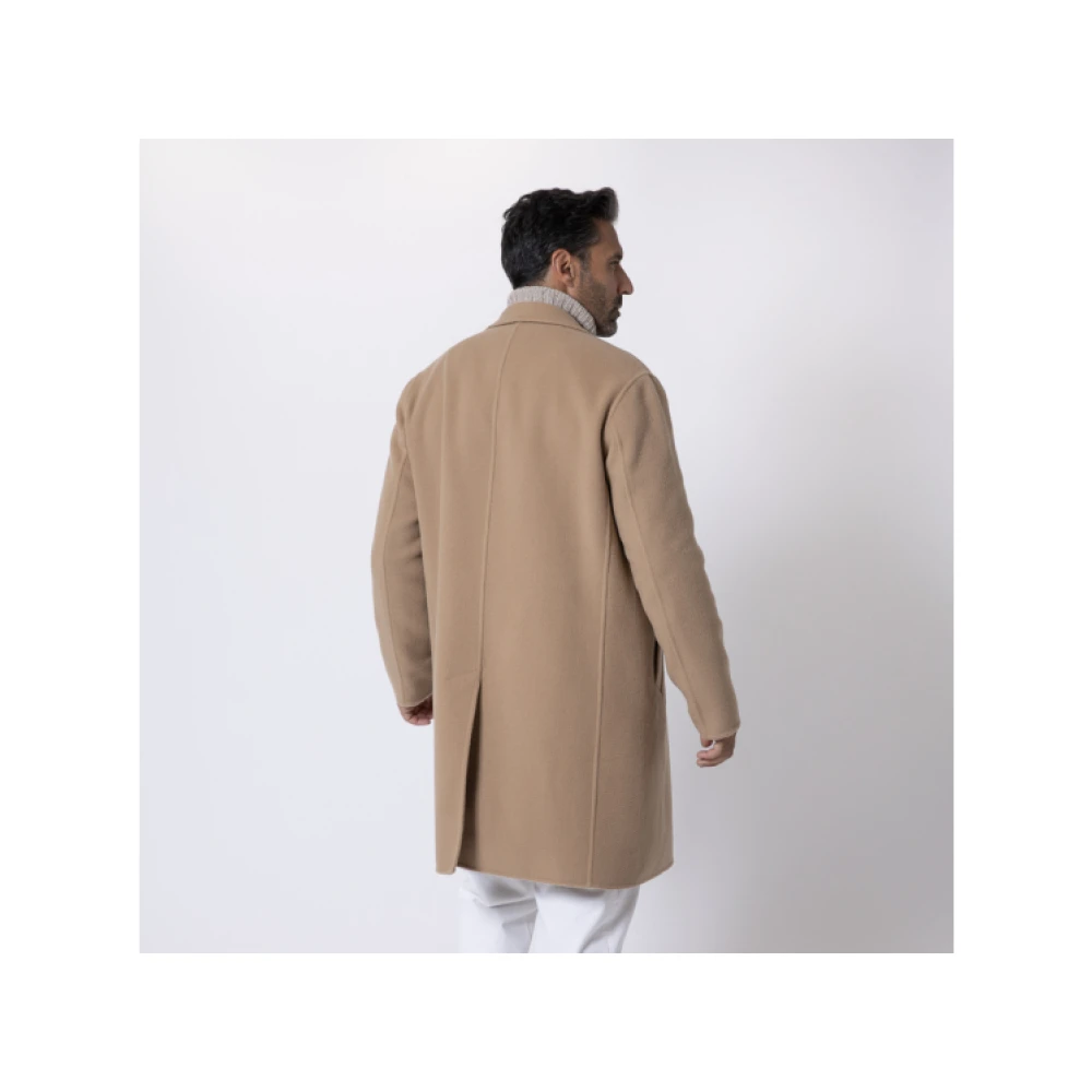Herno Kameeljas met Drie Knopen Brown Heren