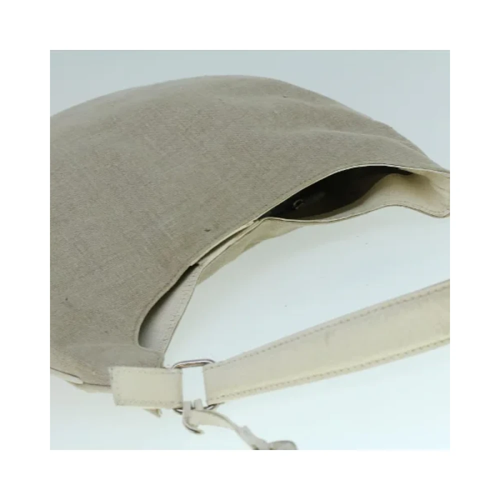 Fendi Vintage Pre-owned Canvas fendi-bags Beige Dames