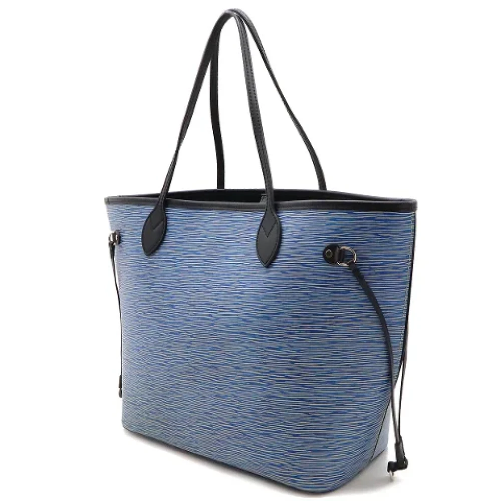 Louis Vuitton Vintage Pre-owned Leather shoulder-bags Blue Dames