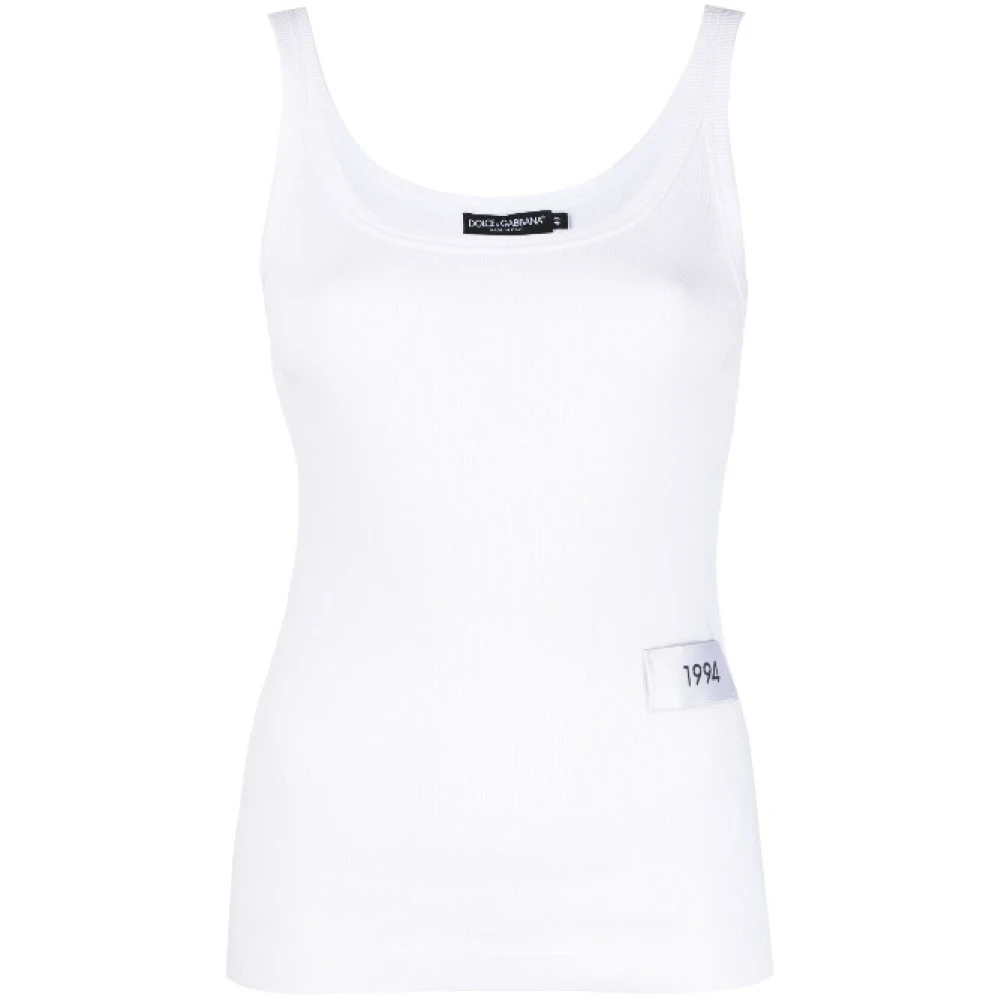 Dolce & Gabbana Stijlvolle Top voor Trendy Looks White Dames