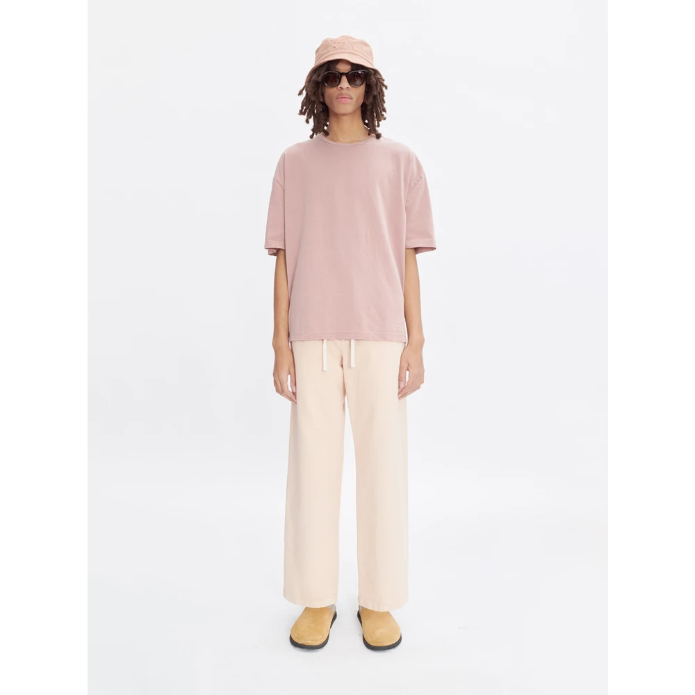 A.p.c. Broek Dames Recht Zwarte Rechte Broek Beige Heren