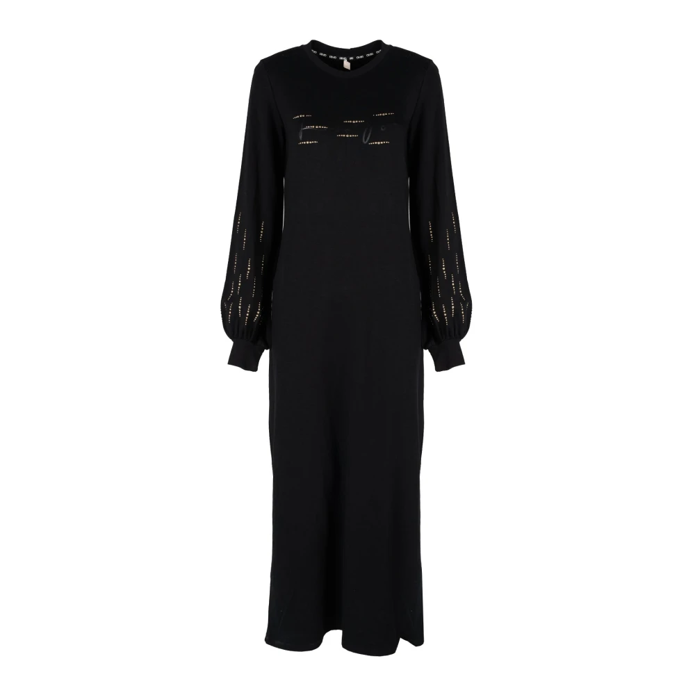 Liu Jo Elegante Maxi Jurk Black Dames