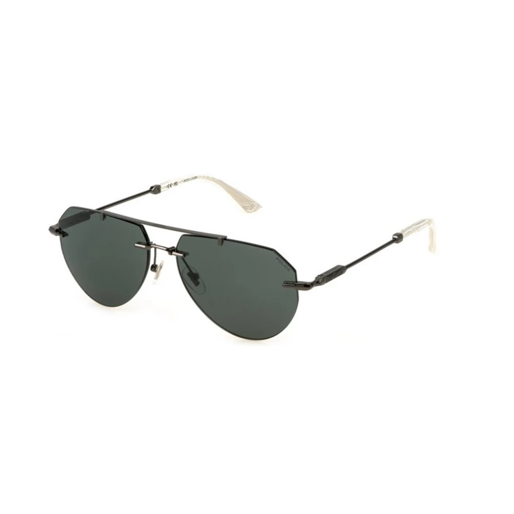 Police Unisex Gray Sunglasses, 59 Mm, Authentic Spln42 568Y Glasses