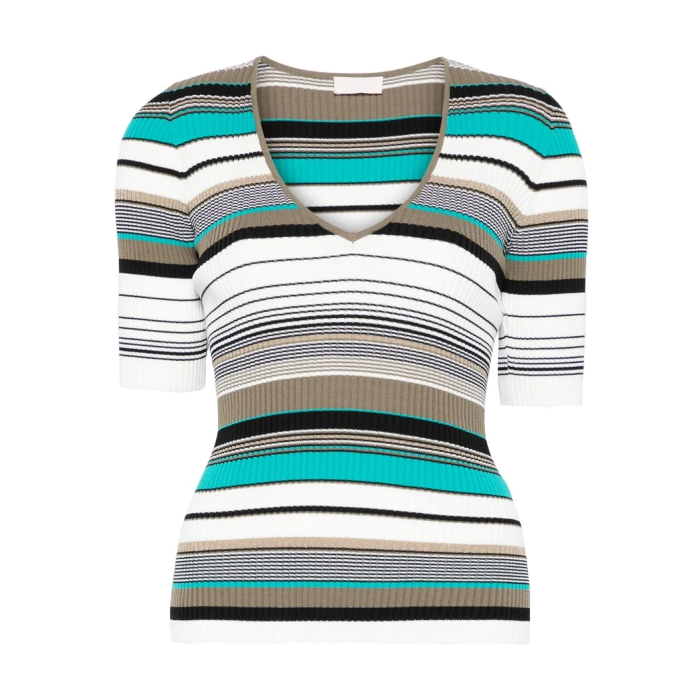 Knitwear > V-neck Knitwear - - Liu Jo - Modalova